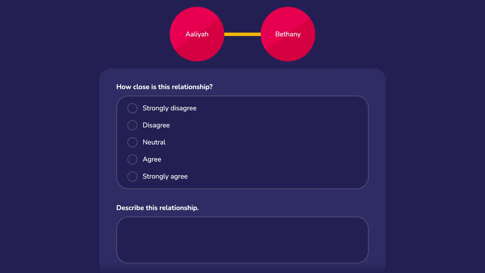 Alter Edge Form interface